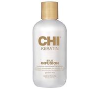 CHI Keratin Silk Infusion, Sérum Capillaire Hydratant pour Redonner Douceur et Brillance, Aide les Cheveux Secs et Abîmés, Sans Sulfate, 170 mL