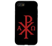 Chi Rho Alpha Omega - Symbole chrétien précoce Coque pour iPhone SE (2020) / 7/8