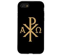 Chi Rho - Alpha Omega - Symboles chrétiennes Coque pour iPhone SE (2020) / 7/8
