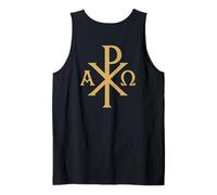 Chi Rho: Alpha Omega - Symboles chrétiennes Débardeur