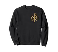 Chi Rho - Alpha Omega - Symboles chrétiennes Sweatshirt