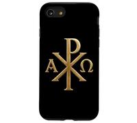 Chi Rho: Alpha Omega - Symboles chrétiens - Jésus-Christ Coque pour iPhone SE (2020) / 7/8