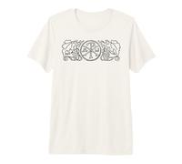 Chi-Rho Christogramme Alpha et Omega Labarum Symboles catholiques T-Shirt Haut de Gamme