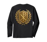 Chi Rho: Symboles catholiques chrétiens Manche Longue