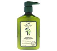 CHI Shampooing Cheveux et Corps Olive Organics – 340 ml