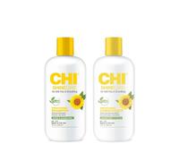 CHI SHINECARE Shampooing lissant 355 ml + après-shampoing lissant CHI SHINECARE 355 ml