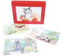 Chi - Une vie de chat - Boîte de cartes postales - Konami Kanata - Glénat - Coffret - Papeterie