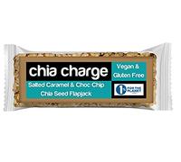 Chia Charge Vegan Protein Flapjacks - Lot de 18 mini barres énergétiques (30 g) sans gluten, huile de palme et produits laitiers (boîte mixte)