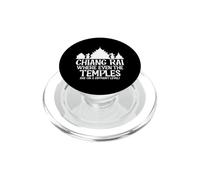 Chiang Rai Where Even The Temples are on A Different Level PopSockets PopGrip pour MagSafe