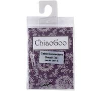 ChiaoGoo Cable Connectors for Spin or Twist Interchangeable Small Knitting Needle Set 2501-S by ChiaoGoo