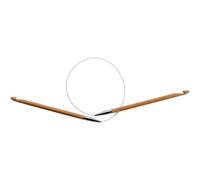 Chiaogoo - Chiaogoo patine (60 cm, 5,50 mm) Crochet de crochet de bambou circulaire - 1 unité