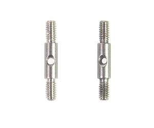 ChiaoGoo Connecteur de Câbles Mini pour Aiguilles Circulaires Interchangeables Argent 2 unités CG2501-M
