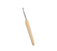 ChiaoGoo Crochet avec Tête en Métal 14 cm 2,50 mm Naturel et Argent 1 unité