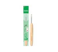 ChiaoGoo Crochet avec Tête en Métal et Manche Naturel 3,50 mm 14 cm 1 unité