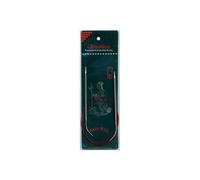 ChiaoGoo Knit RED Aiguille Circulaire Acier Inoxydable 80 cm 4,00 mm