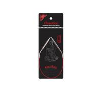 ChiaoGoo Knit RED Aiguille Circulaire en Acier Inoxydable 5,00 mm Longueur 30 cm - 1 unité