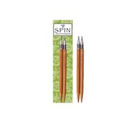 ChiaoGoo Spin bamboo interch. tips 13cm 6.00mm patina - 1pc