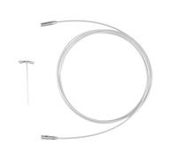 ChiaoGoo SWIV360 Silver cable 125cm large - 1pc