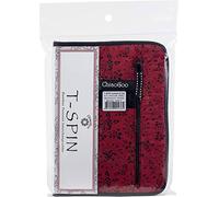 ChiaoGoo T-SPIN Set Crochets Tunisiens Bambou 14,5 cm, Câbles, Accessoires