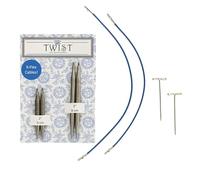Pack combo ChiaoGoo TWIST Lace court 5+8cm 5.00mm - 1pc