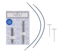 Pack combo ChiaoGoo TWIST Lace court 5+8cm 3.50mm - 1pc