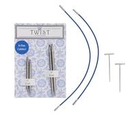 Pack combo ChiaoGoo TWIST Lace court 5+8cm 3.75mm - 1pc