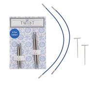 ChiaoGoo TWIST Lace Short Combo Pack Pointes Interchangeables 5 cm et 8 cm 4,50 mm - 1 unité