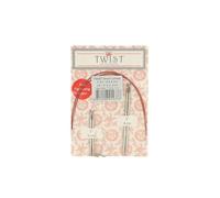 ChiaoGoo TWIST Lace Short Combo Pointes Interchangeables 5 cm et 8 cm Taille 2,50 mm pour Tricot Circulaire