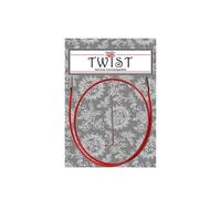 Câble ChiaoGoo Twist RED 55 cm mini - 1 pièce