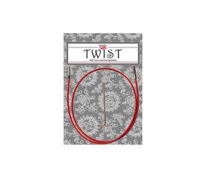 ChiaoGoo Twist RED Câble de rechange pour aiguilles 35 cm, Mini, 1 unité