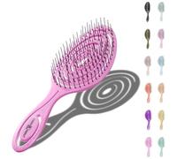 Chiara Ambra Brosse Demelante Cheveux - Brosse a Cheveux Femme Homme Enfant Fille Garcon - Bouclés Lisses Crepus - Anti Noeuds ne Tire pas