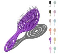 Chiara Ambra Brosse Demelante Cheveux - Brosse a Cheveux Femme Homme Enfant Fille Garcon - Bouclés Lisses Crepus - Anti Noeuds ne Tire pas