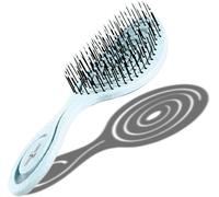 Chiara Ambra Organic Hair Brush No Pull Detangling Brush Suitable For Curls And Long Hair For Women,Men And Kids,Scalp Massage Brush,Durable Curling Brush,