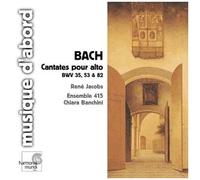Chiara Banchini - Cantates Pour Alto Bwv 35, 53 & 82