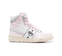 Chiara Ferragni Collection - Baskets basses blanches rose clair - Femme - Chaussures - Blanc - Taille: 36 EU