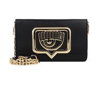 Chiara Ferragni Eyelike buckle Portefeuille d'embrayage 19.5 cm noir