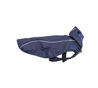 CHIARA Manteau imperméable pour Chien - pour Petits et Moyens Chiens - Veste de Pluie avec Harnais intégré - Manteau pour Chien Scotty, Bleu, XS