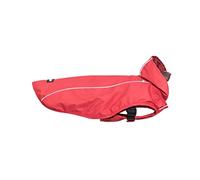 CHIARA Manteau imperméable pour Chien - pour Petits et Moyens Chiens - Veste de Pluie avec Harnais intégré - Manteau pour Chien Scotty, Rouge, 5XL