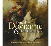 CHIARA PAVAN/BENEDET - DEVIENNE 6 FLUTE DUETS OP.2 - CD - F4z