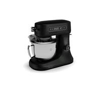 Klarstein Chiara robot de cuisine multifonctions - 1600 W, bol inox 5 L, 12 vitesses, écran tactile LCD, silencieux ≤ 72 dB, accessoires lavables, set pâtisserie, boîtier en aluminium moulé, noir