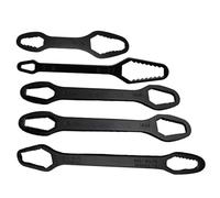 Chiave autoserrante per auto - 5 pezzi a doppia estremità, set di chiavi per la regolazione rapida dei bulloni, strumento multi-dimensione durevole per riparazione garage, doccia, mobili elettrici, ca