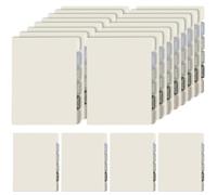 chiazllta Lot de 120 intercalaires de planification successorale avec onglet pour planification successorale - Classeur à 3 anneaux - 21,6 x 27,9 cm - 20 ensembles
