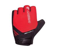 Chiba BioXCell Air | Gants de Cyclisme d'été pour Homme et Femme | Coupe élastique & Ventilation Airmesh | Rembourrage en Gel BioXCell | Clip Pratique & Quick Pull
