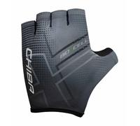 Chiba BioXCell Tan Through 2026 Gants de Cyclisme Courts, Gris/Noir
