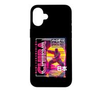 Chiba City 80s Synthwave Shaolin Japon Chiba Coque pour iPhone 16 Plus