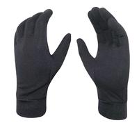 Chiba erino Gants Mixte, Noir, Taille M