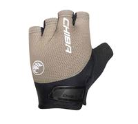 Chiba Gel Air 2025 Gants de cyclisme courts Vert olive/noir