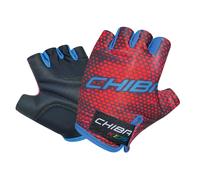 Chiba Kids 2022 Gants de cyclisme courts pour enfant Rouge/bleu M (8)