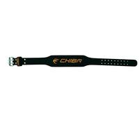 Chiba Unisexe Ceinture en cuir Black/Gold 4XL