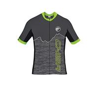 Chiba Watzmann T-Shirt pour Homme Black/Apple Green XL